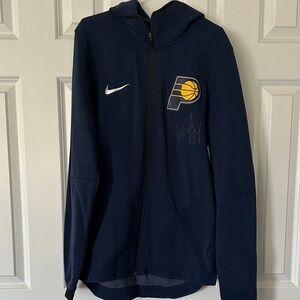 Pacers Nike Dri-Fit Full Zip Sabonis Autographed